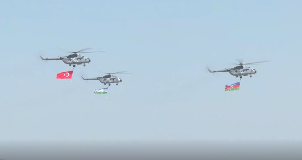 Türkiye, Azerbaycan ve Özbekistan Ortak Tatbikatında Meskun Mahal Eğitimleri Yapıldı
