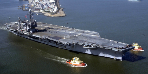 Nükleer Uçak Gemisi USS John F. Kennedy Kabul Testlerini Tamamladı