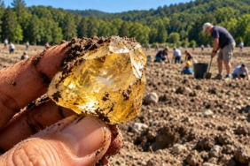 Arkansas Crater of Diamonds Parkında 40 Karatı Aşan Değerli Taşlar Bulundu