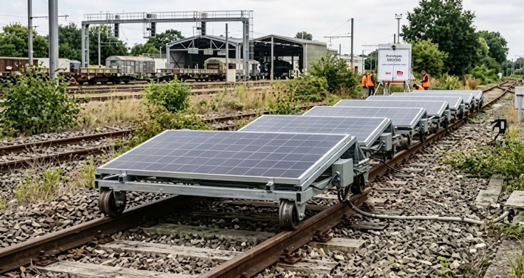 Fransa Demiryolu İşletmecisi SNCF Atıl Hatlarda Güneş Enerjisi Santrali Denemelerine Başladı